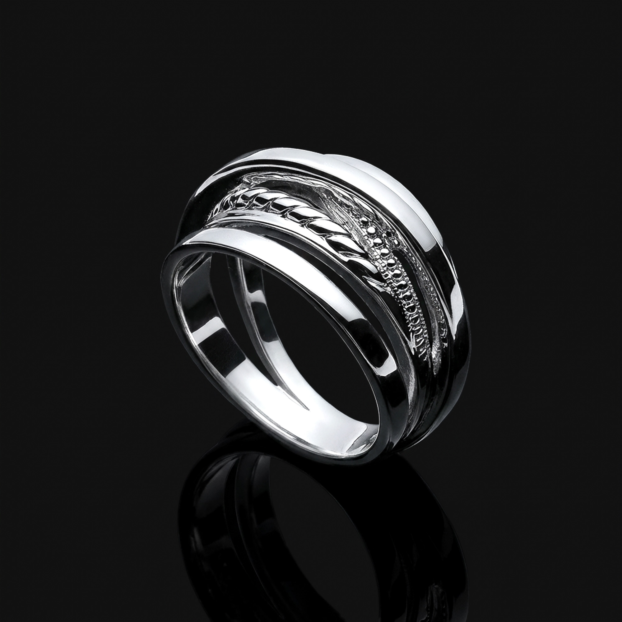 アクセサリーモデル ロジウム仕上げ