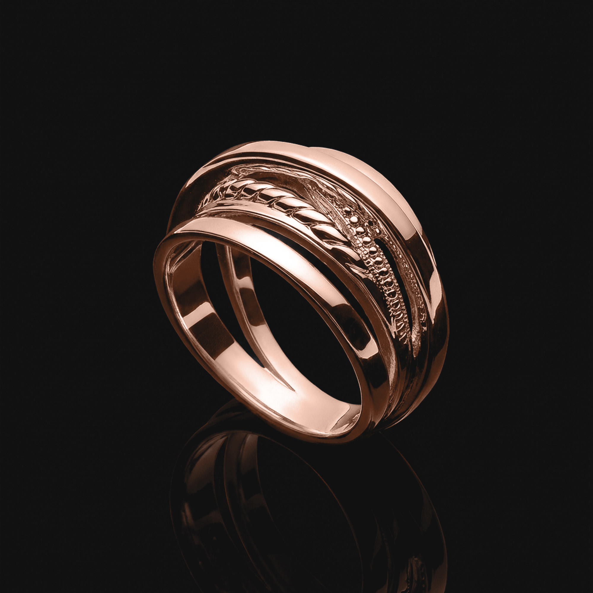 アクセサリーモデル ピンクゴールド仕上げ